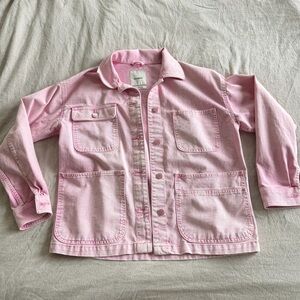 Pull&Bear Oversized Pink Jacket